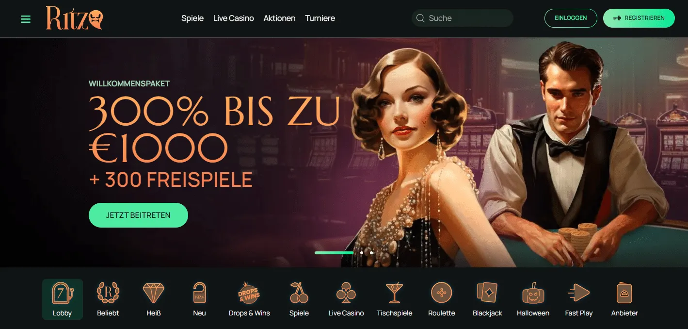 Ritzo Casino Startseite